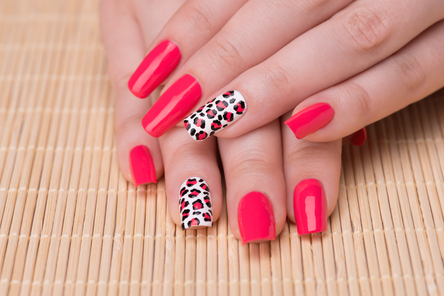 nail art léopard exemple