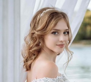 coiffure femme mariage cheveux longs