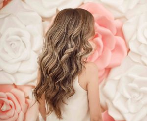 coiffure femme mariage cheveux longs