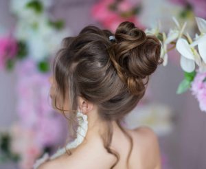 coiffure femme mariage cheveux longs