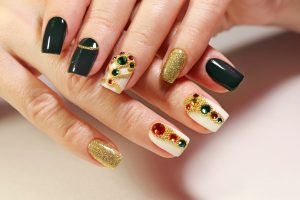 deco ongle strass