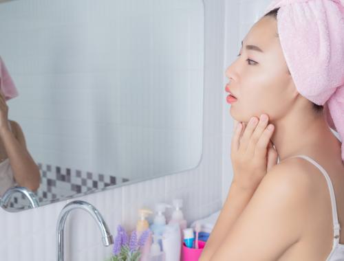 Maquillage acné
