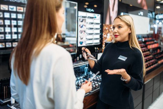 Conseillère de vente beauté qualité