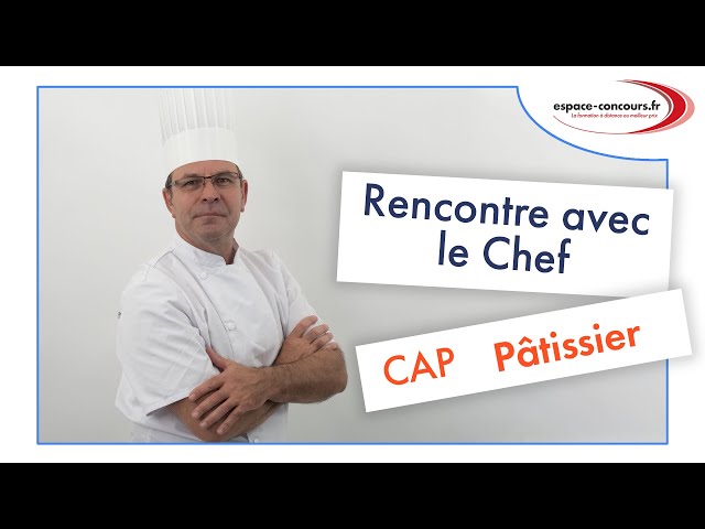 CAP Pâtissier : le nouveau référentiel expliqué par le chef Yann Robic