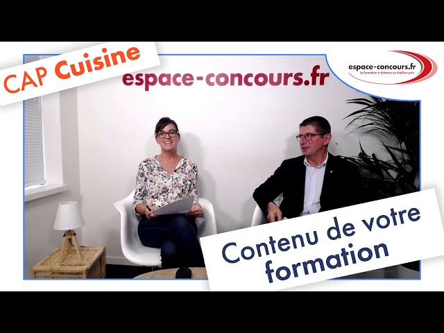 CAP Cuisine : contenu de la formation + extrait de cours en direct