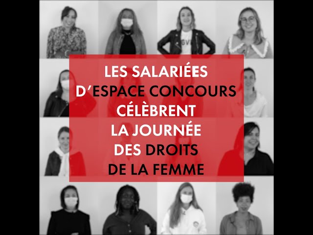 Les salariés d’Espace Concours célèbrent la journée des droits de la femme !