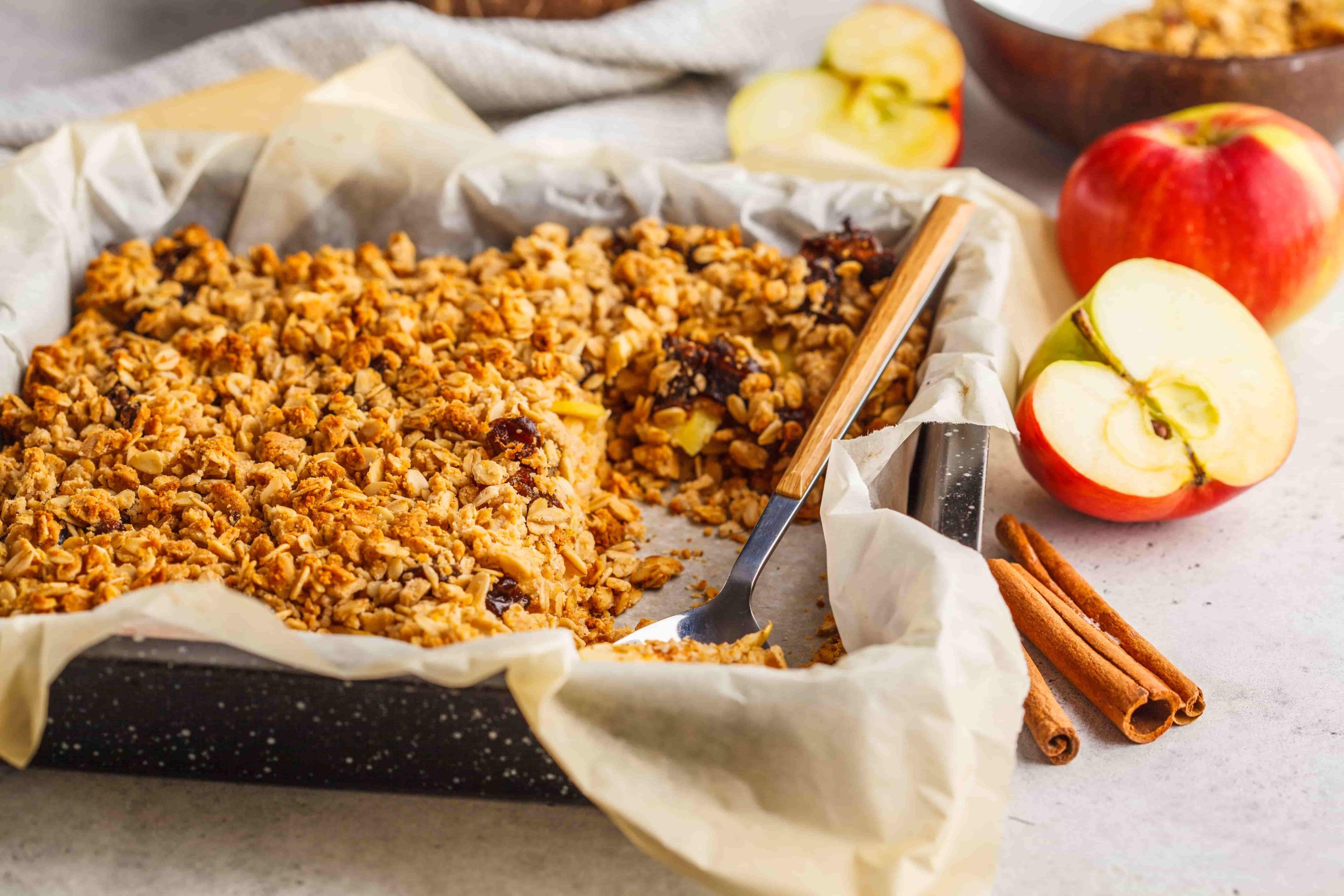 dessert vegan crumble