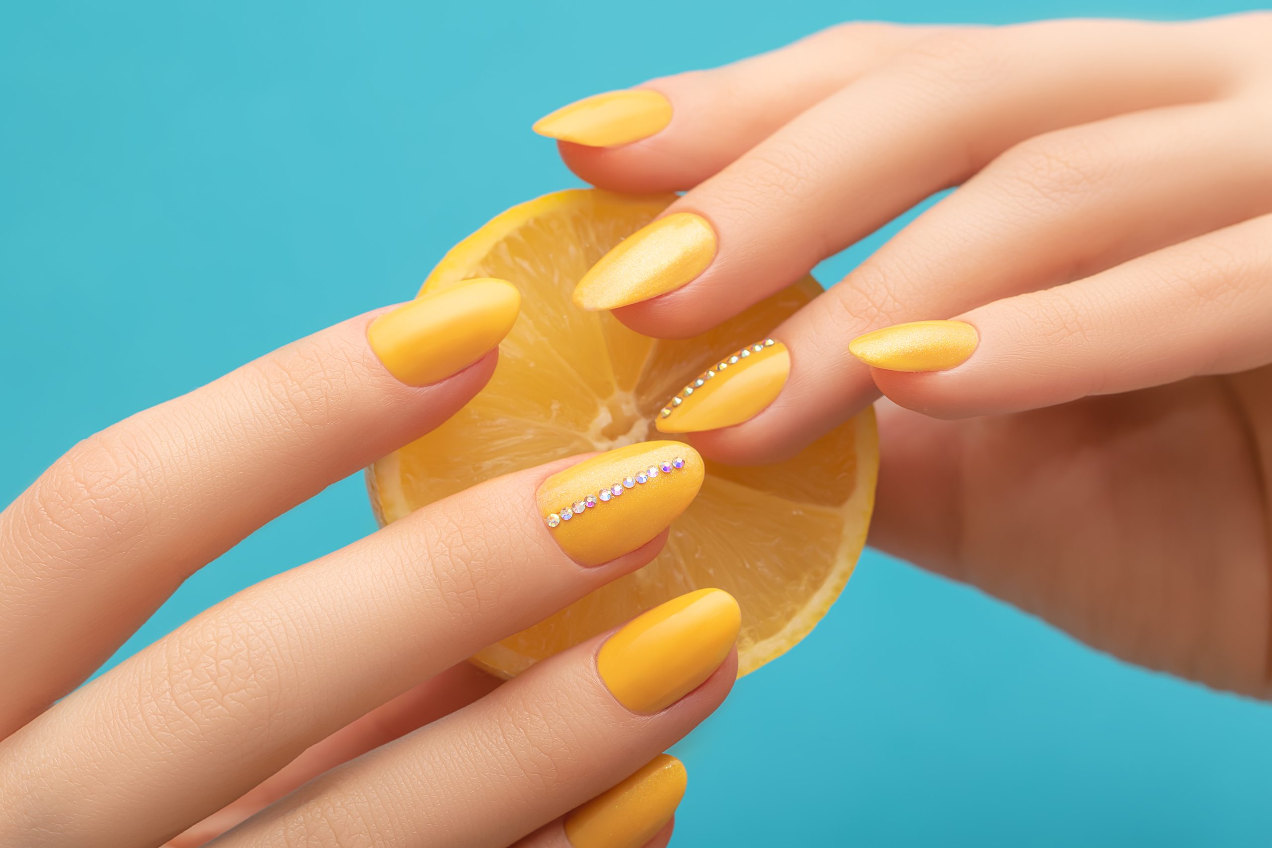 nail-art-citron