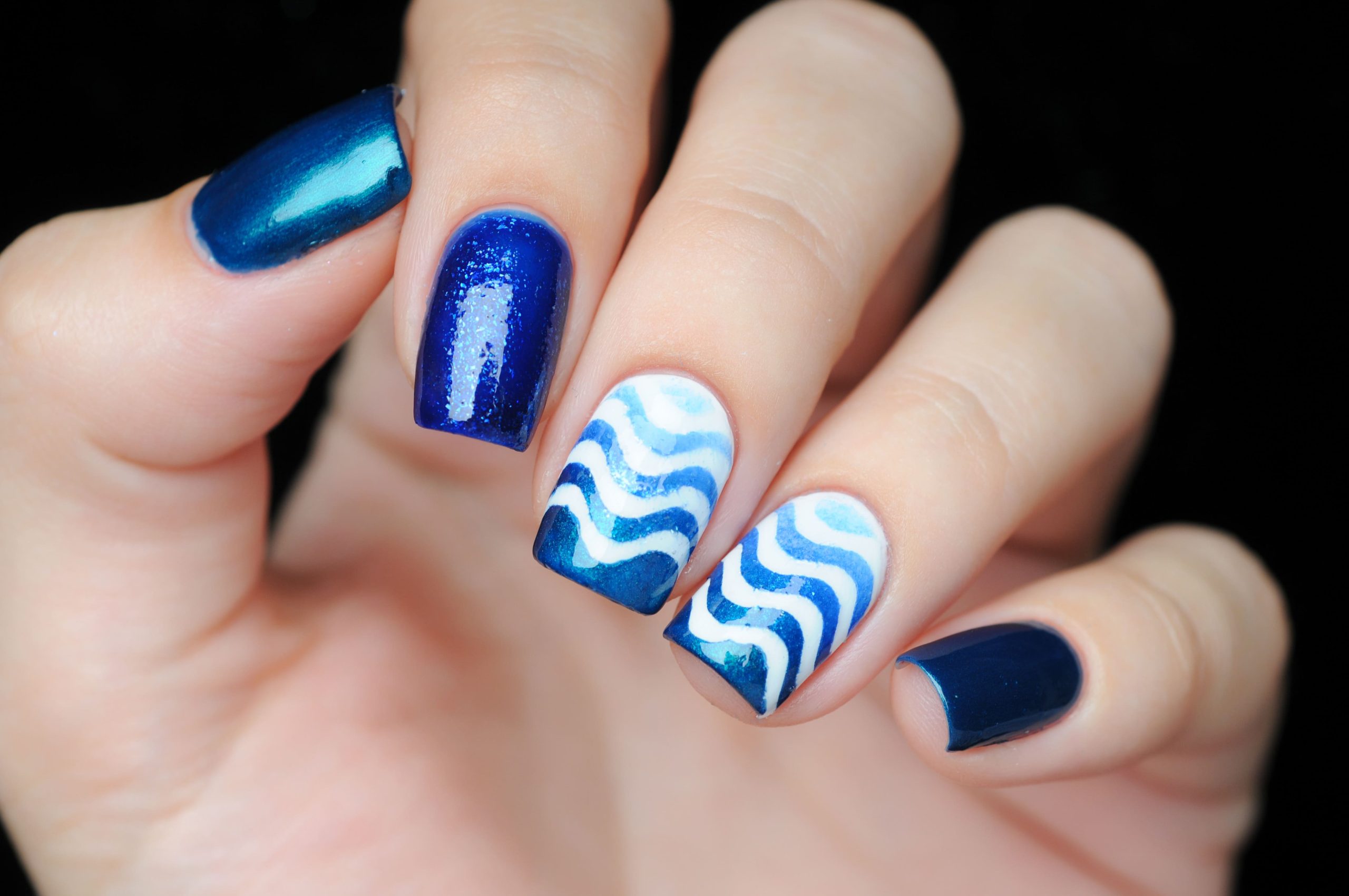 vague sur les ongles