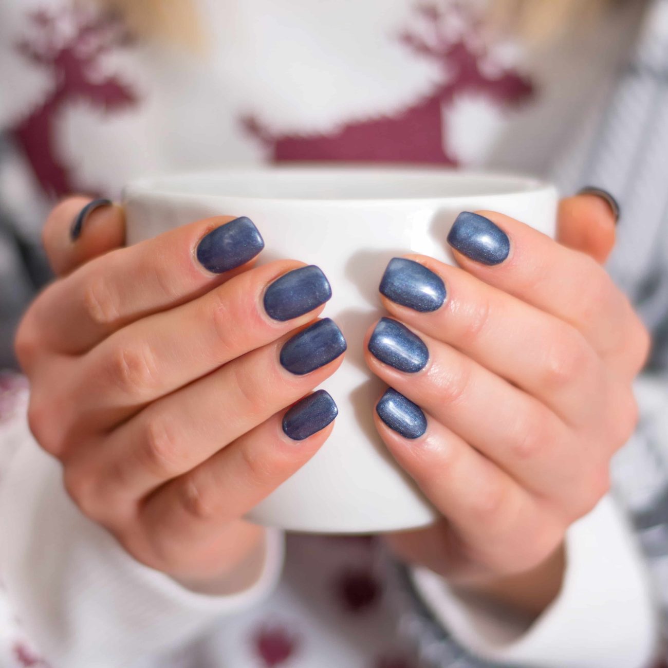 Nail Art Bleu Marine La Couleur Intemporelle