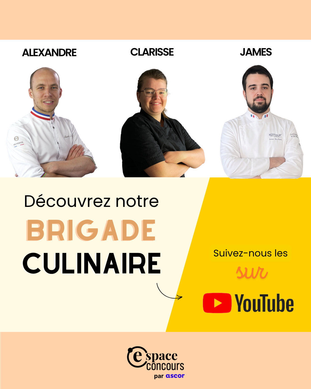 Brigade culinaire formateurs culinaires Ascor