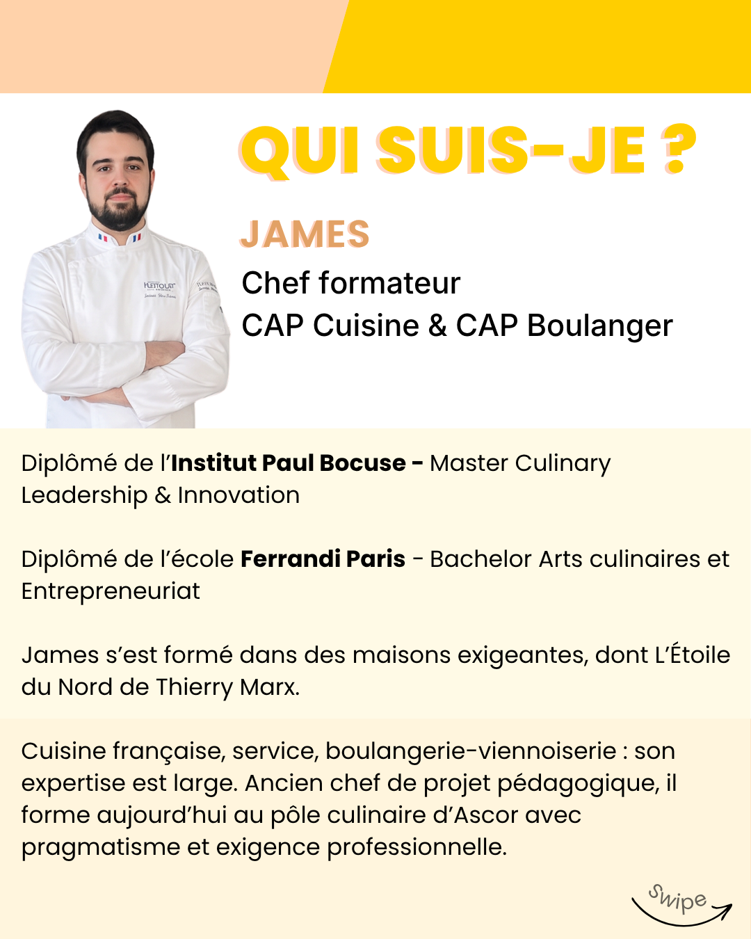 Brigade culinaire formateurs culinaires Ascor 2